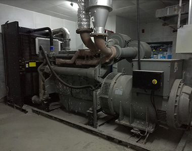 hy3380cc海洋之神800KW/400V陆用发电机应用于某房地产项目